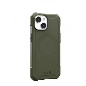 Чехол UAG Essential Armor с поддержкой Magsafe для iPhone 15 Olive Drab (Оливковый)