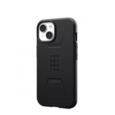 Чехол UAG Civilian с поддержкой Magsafe для iPhone 15 Black (Чёрный)