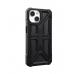 Чехол UAG Monarch для iPhone 15 Carbon Fiber (Чёрный Карбон)