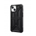 Чехол UAG Monarch для iPhone 15 Carbon Fiber (Чёрный Карбон)