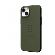 Чехол UAG Civilian с поддержкой Magsafe для iPhone 15 Plus Olive Drab (Оливковый)