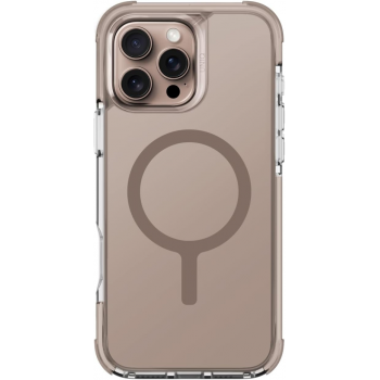 Чехол Uniq HYBRID MAGCLICK CHARGING MagSafe COMBAT AF для iPhone 16 Pro Max Taupe Gold (Благородный золотой)