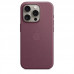 Чехол iPhone 15 Pro 6.1" FineWoven Case with Magsafe Mulberry (Бордовый)