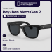 Умные очки Ray-Ban Meta Gen 2 Wayfarer RW4012 Matte Black, Clear/Grey Transitions