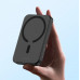 Аккумулятор внешний универсальный Baseus Magnetic Wireless Digital Display QC 20W (Type C: 5V-2.4A) (PPCX020001) 6000 mAh Черный