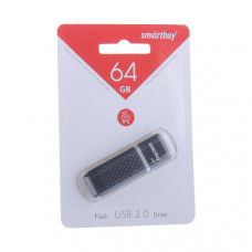 Флеш-накопитель SmartBuy 64Gb USB 2.0/3.0 Flash Drive (SB64GBQZ-K) Crown Series