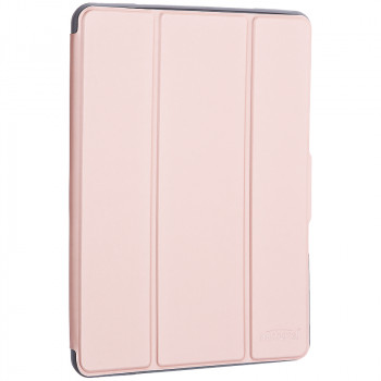 Чехол-подставка Mutural Folio Case Elegant series для iPad 7-8 (10,2") 2019-20г.г. кожаный (MT-P-010504) Розовое золото