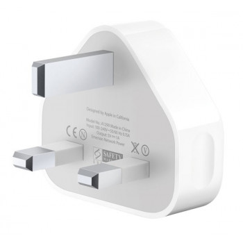 Адаптер сетевой для Apple USB Power Adapter (England) Выход: 5V/ 1A (A1399) White (MB706 LLA) ORIGINAL