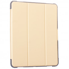 Чехол-подставка Mutural Folio Case Elegant series для iPad Pro (12.9") 2021г. кожаный (MT-P-010504) Золотой