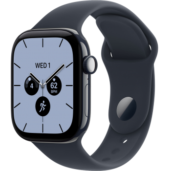 Умные часы Apple Watch Series 12 42mm Ceramic Night Blue Case with Navy Blue Sport Band (размер M/L)