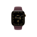 Умные часы Apple Watch Series 12 42mm Titanium Radiant Gold Case with Burgundy Sport Band (размер M/L)