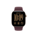 Умные часы Apple Watch Series 12 46mm Aluminum Light Gold Case with Burgundy Sport Band (размер S/M)