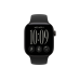 Умные часы Apple Watch Series 12 42mm Aluminum Black Case with Black Sport Band (размер S/M)