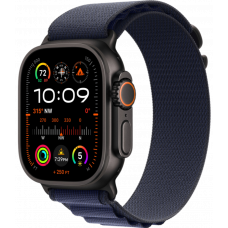 Умные часы Apple Watch Ultra 2 (2024) GPS + Cellular 49mm Black Titanium Case with Navy Alpine Loop (размер S)