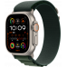 Умные часы Apple Watch Ultra 2 (2024) GPS + Cellular 49mm Natural Titanium Case with Dark Green Alpine Loop (размер L)