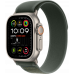 Умные часы Apple Watch Ultra 2 (2024) GPS + Cellular 49mm Natural Titanium Case with Green Trail Loop (размер M/L)