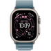 Умные часы Apple Watch Ultra 3 GPS + Cellular 49mm Natural Titanium Case with Blue Alpine loop (размер L)