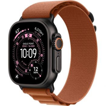 Умные часы Apple Watch Ultra 3 GPS + Cellular 49mm Black Titanium Case with Terra Cotta Alpine loop (размер M)