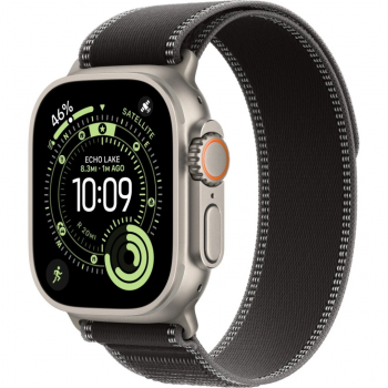 Умные часы Apple Watch Ultra 3 GPS + Cellular 49mm Natural Titanium Case with Black Trail Loop (размер S/M)