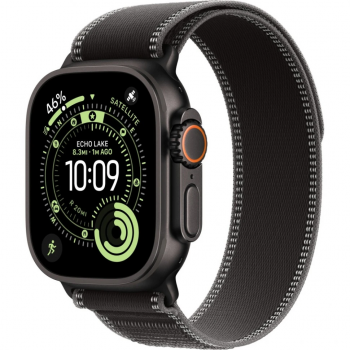 Умные часы Apple Watch Ultra 3 GPS + Cellular 49mm Black Titanium Case with Black/Charcoal Trail Loop (размер S/M)