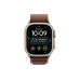 Умные часы Apple Watch Ultra 4 GPS + Cellular 49mm Natural Titanium Case with Burgundy Alpine loop (размер M)