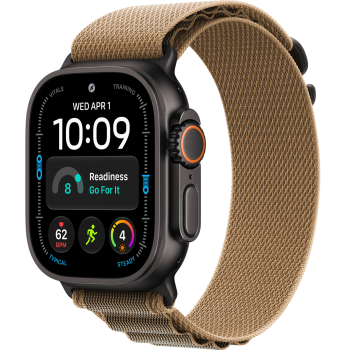 Умные часы Apple Watch Ultra 4 GPS + Cellular 49mm Black Titanium Case with Desert Alpine loop (размер M)