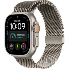 Умные часы Apple Watch Ultra 4 GPS + Cellular 49mm Natural Titanium Case with Natural Titanium Milanese Loop (размер S)