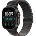 Умные часы Apple Watch Ultra 4 GPS + Cellular 49mm Black Titanium Case with Black Titanium Milanese Loop (размер M) Умные часы Apple Watch Ultra 4 GPS + Cellular 49mm Black Titanium Case with Black Titanium Milanese Loop (размер M)