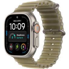 Умные часы Apple Watch Ultra 4 GPS + Cellular 49mm Natural Titanium Case with Translucent Kelp Ocean Band
