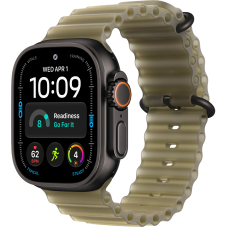 Умные часы Apple Watch Ultra 4 GPS + Cellular 49mm Black Titanium Case with Translucent Kelp Ocean Band
