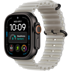 Умные часы Apple Watch Ultra 4 GPS + Cellular 49mm Black Titanium Case with Translucent Gray Ocean Band