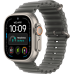 Умные часы Apple Watch Ultra 4 GPS + Cellular 49mm Natural Titanium Case with Translucent Black Ocean Band