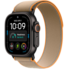 Умные часы Apple Watch Ultra 4 GPS + Cellular 49mm Black Titanium Case with Sand Trail loop (размер S/M)