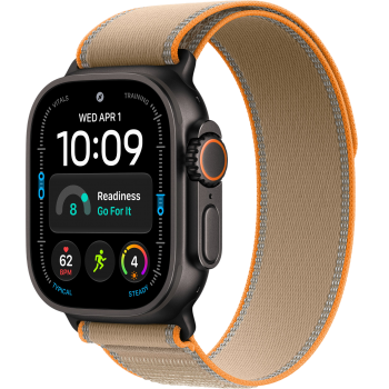 Умные часы Apple Watch Ultra 4 GPS + Cellular 49mm Black Titanium Case with Sand Trail loop (размер S/M)