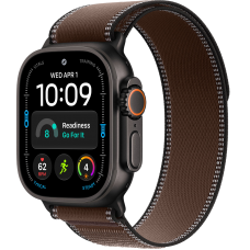 Умные часы Apple Watch Ultra 4 GPS + Cellular 49mm Black Titanium Case with Dark Umber Trail loop (размер S/M)