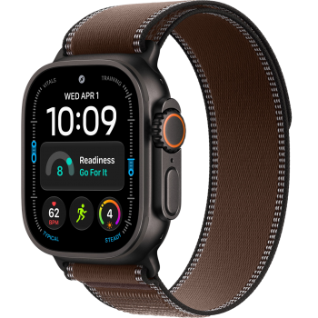Умные часы Apple Watch Ultra 4 GPS + Cellular 49mm Black Titanium Case with Dark Umber Trail loop (размер S/M)