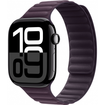 Умные часы Apple Watch Series 10 GPS + Cellular 46mm Aluminum Jet Black Case with Black Blackberry Magnetic Link