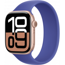 Умные часы Apple Watch Series 10 GPS 46mm Aluminum Rose Gold Case with Ultramarine Solo Loop Band