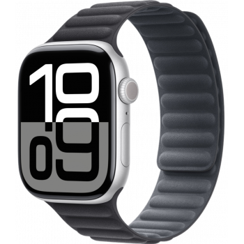 Умные часы Apple Watch Series 10 GPS 42mm Aluminum Silver Case with Black Magnetic Link