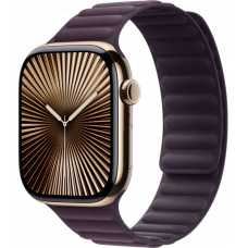 Умные часы Apple Watch Series 10 GPS + Cellular 42mm Titanium Gold Case with Black Blackberry Magnetic Link