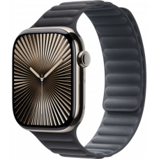 Умные часы Apple Watch Series 10 GPS + Cellular 46mm Titanium Natural Case with Black Magnetic Link