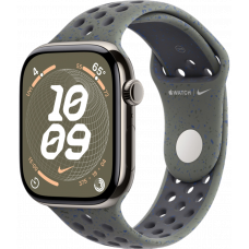 Умные часы Apple Watch Series 10 GPS + Cellular 42mm Titanium Natural Case with Cargo Khaki Nike Sport Band