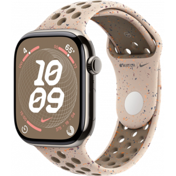 Умные часы Apple Watch Series 10 GPS + Cellular 42mm Titanium Natural Case with Desert Stone Nike Sport Band