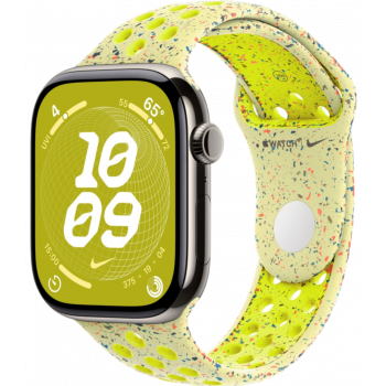 Умные часы Apple Watch Series 10 GPS + Cellular 42mm Titanium Natural Case with Volt Splash Nike Sport Band