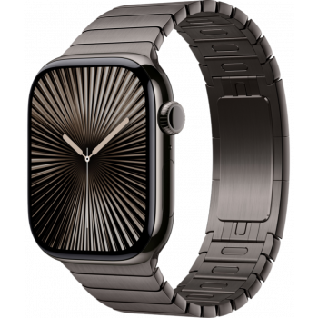 Умные часы Apple Watch Series 10 GPS + Cellular 42mm Titanium Slate Case with Slate Link Bracelet