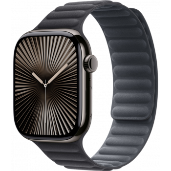 Умные часы Apple Watch Series 10 GPS + Cellular 42mm Titanium Slate Case with Black Magnetic Link