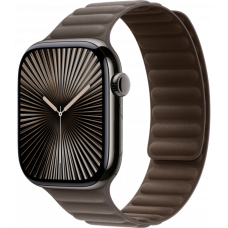 Умные часы Apple Watch Series 10 GPS + Cellular 42mm Titanium Slate Case with Dark Taupe Magnetic Link