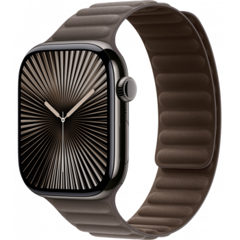 Умные часы Apple Watch Series 10 GPS + Cellular 46mm Titanium Slate Case with Dark Taupe Magnetic Link