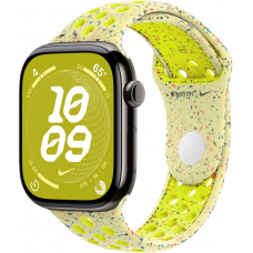 Умные часы Apple Watch Series 10 GPS + Cellular 42mm Titanium Slate Case with Volt Splash Nike Sport Band