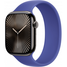 Умные часы Apple Watch Series 10 GPS + Cellular 42mm Titanium Slate Case with Ultramarine Solo Loop Band